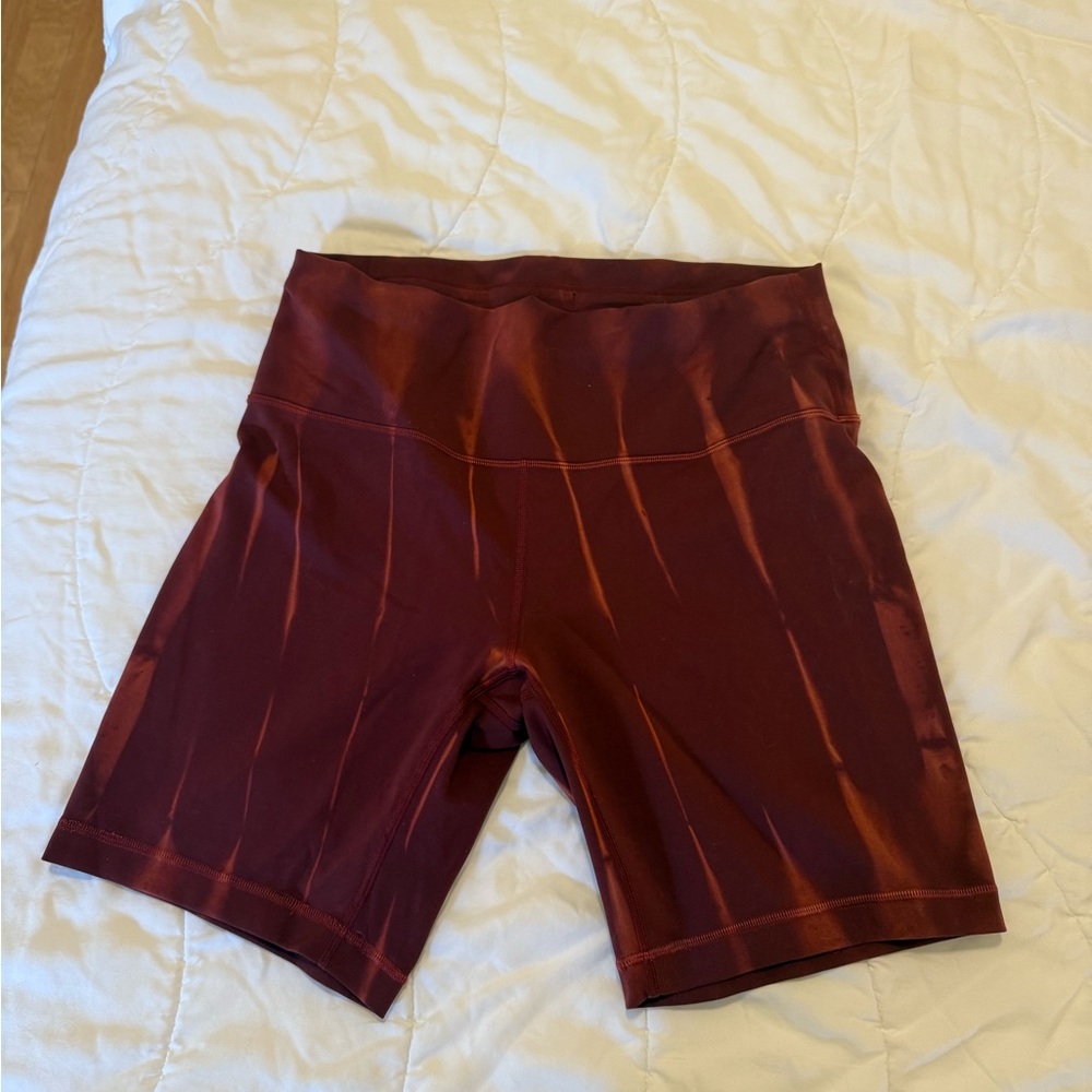 Lululemon Wunder Under Biker Shorts